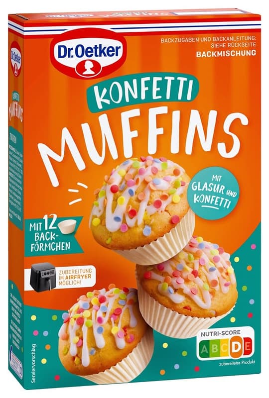 Dr. Oetker Confetti Muffins