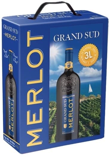 Grand Sud Merlot Rot - Bag in Box