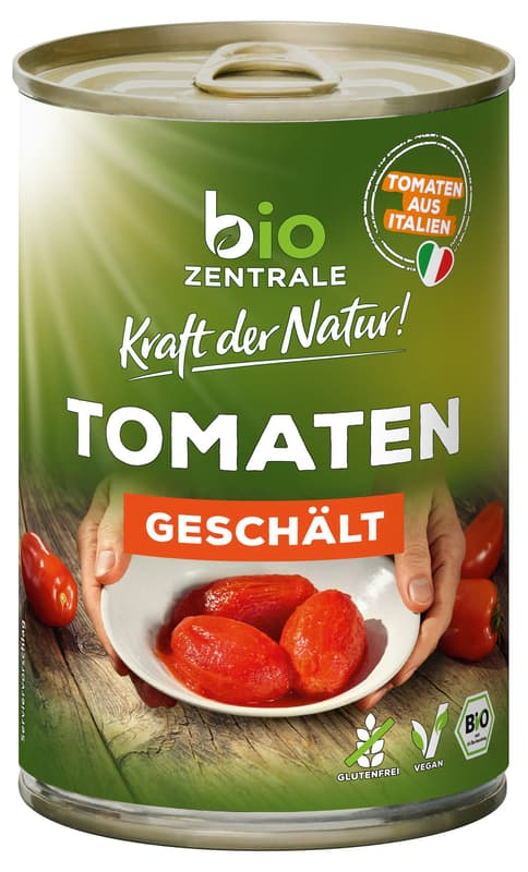 BIOZENTRALE ORGANIC peeled tomatoes