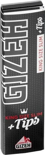 Gizeh Black KS Slim+Tips 26/34