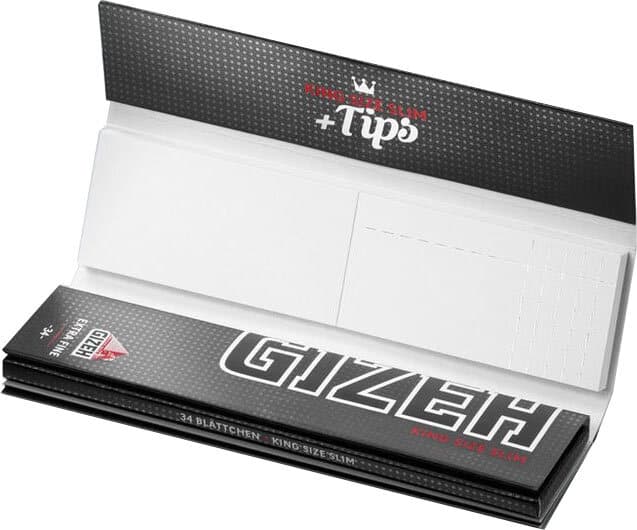 Gizeh Black KS Slim+Tips 26/34