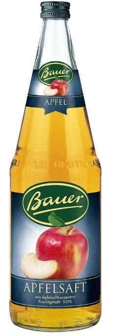 Bauer Apfelsaft Klar (MEHRWEG)