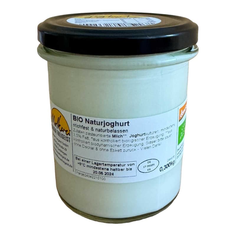 Bauer Freigeist DEMETER set natural yogurt