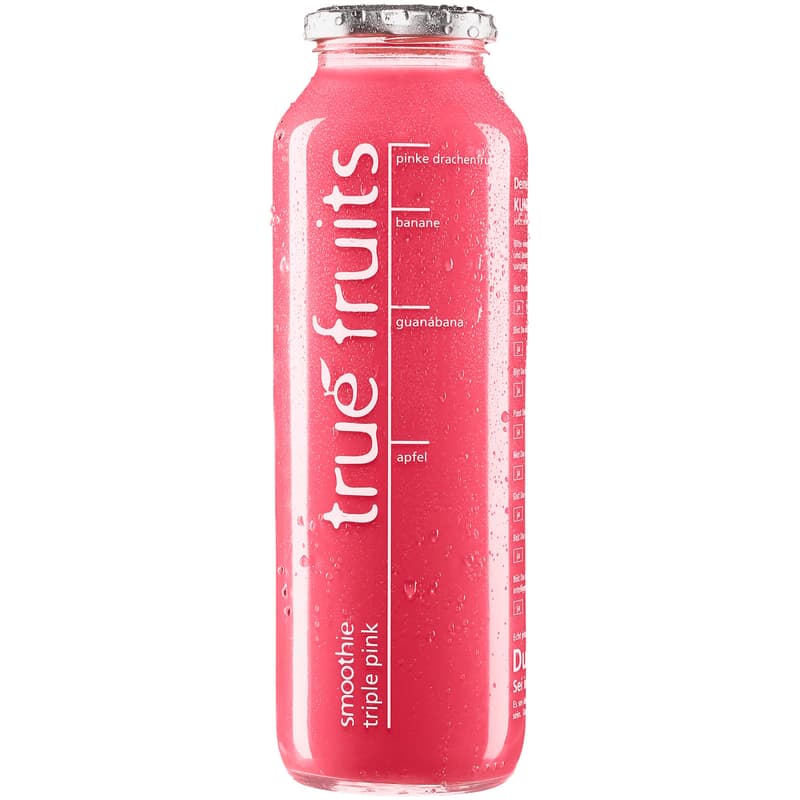 True fruits Smoothie triple pink
