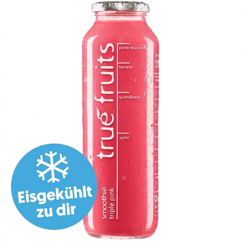 True fruits Smoothie triple pink