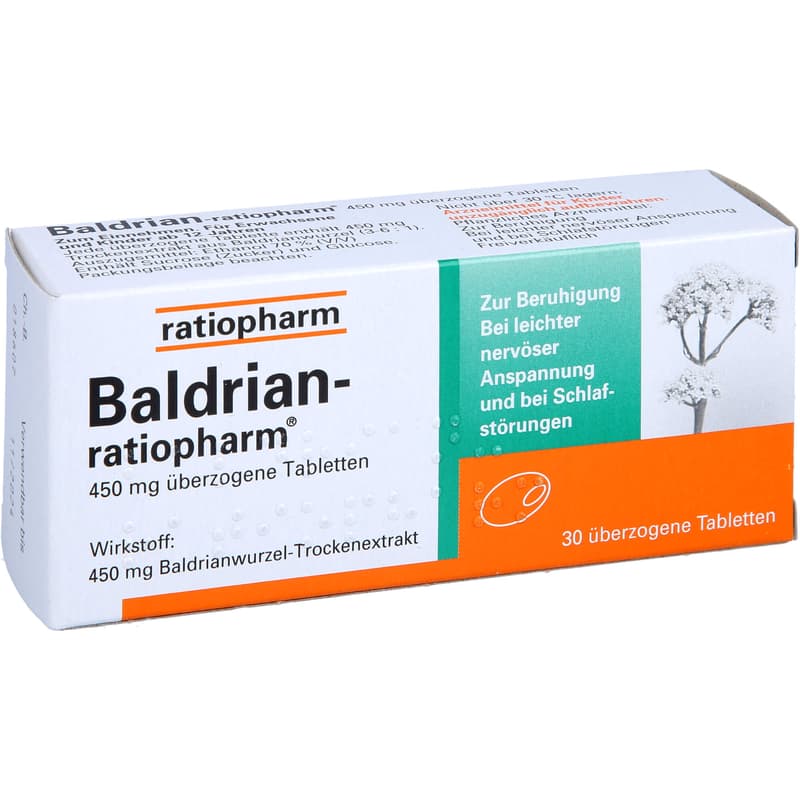 BALDRIAN-RATIOPHARM überzogene Tabletten
