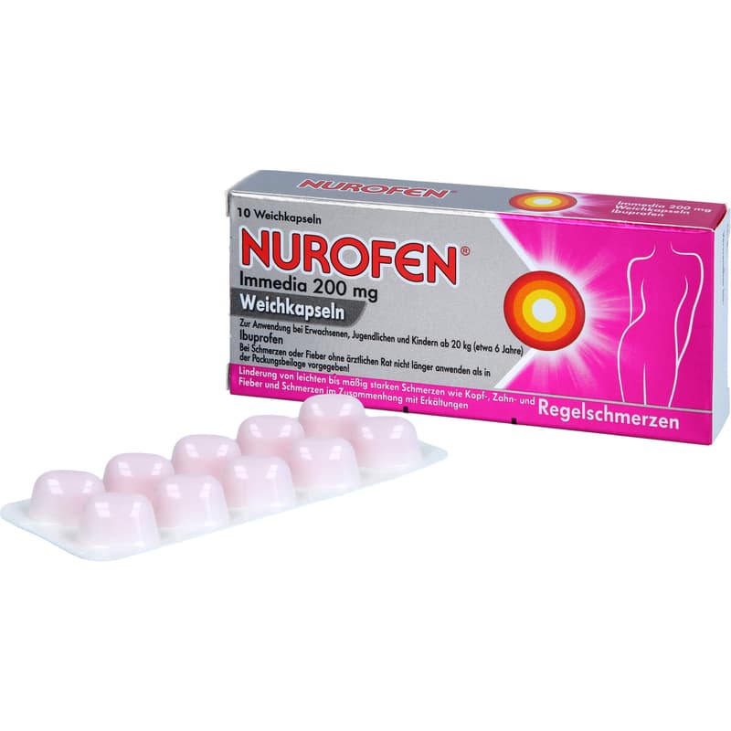 NUROFEN Immedia 200 mg Weichkapseln
