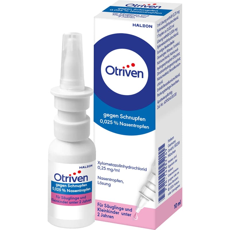 OTRIVEN gegen Schnupfen 0,025% Nasentropfen