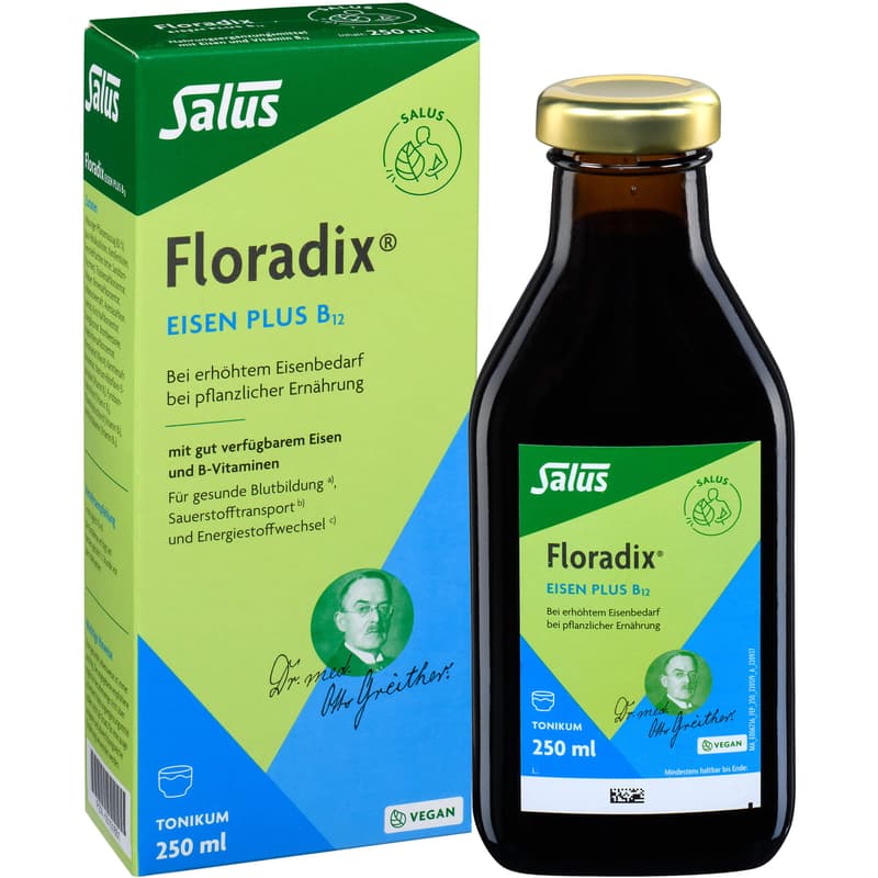 FLORADIX Eisen plus B12 vegan Tonikum