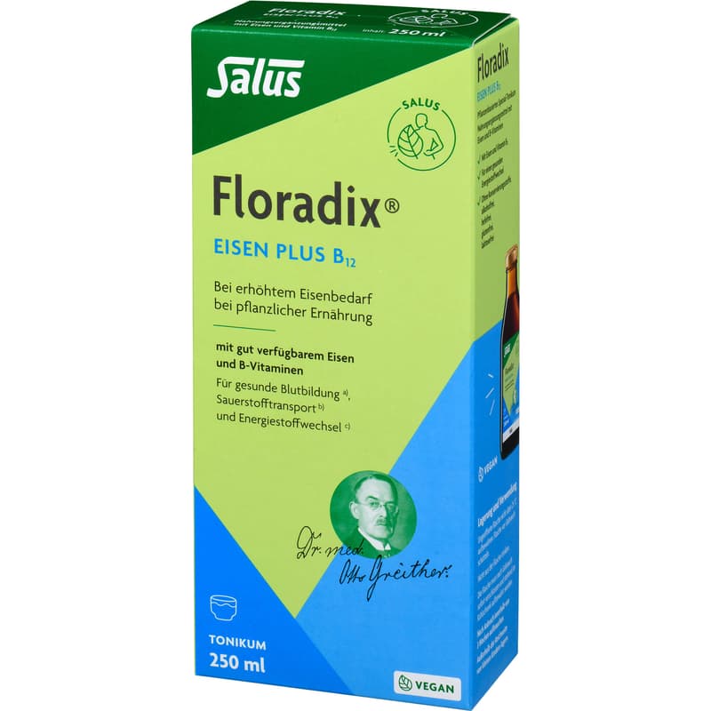 FLORADIX Eisen plus B12 vegan Tonikum
