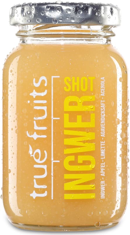 True fruits Ginger Shot yellow