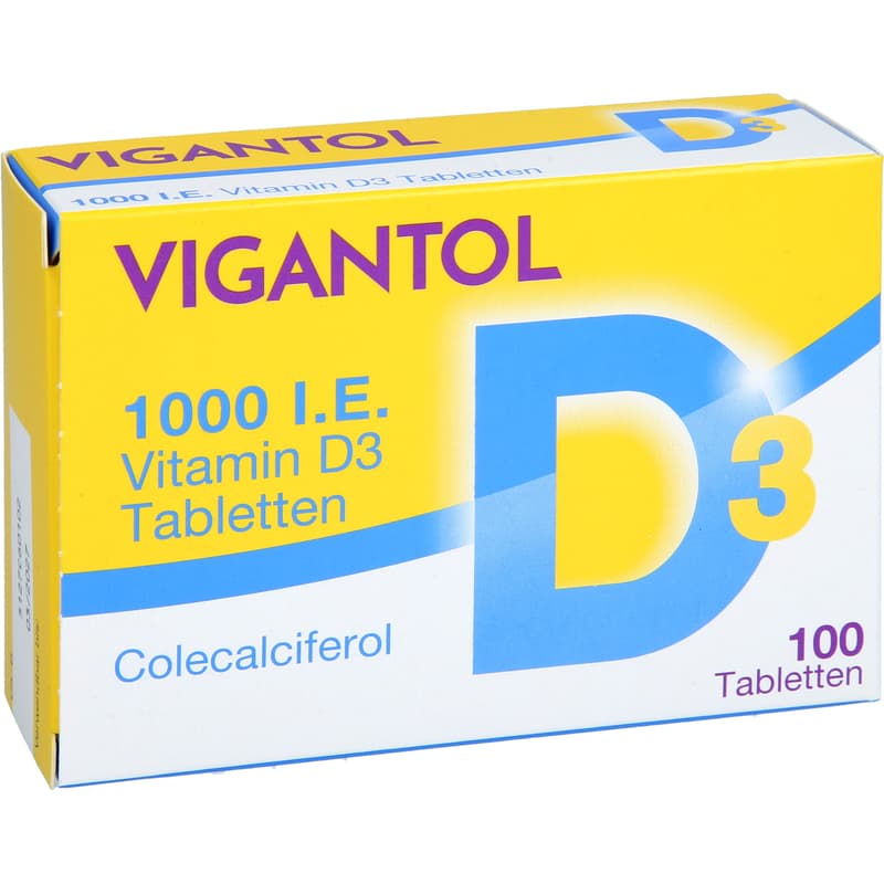 VIGANTOL 1.000 I.E. Vitamin D3 Tabletten