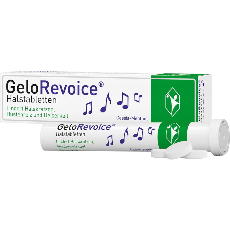 GELOREVOICE Throat lozenges Cassis-Menthol Lut.-Tab.