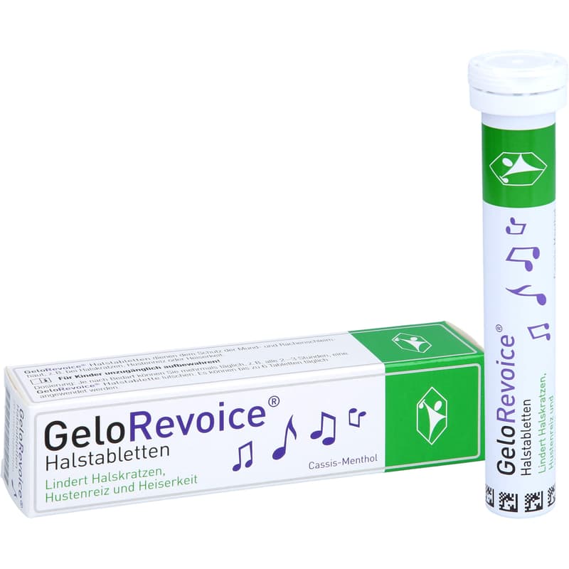 GELOREVOICE Throat lozenges Cassis-Menthol Lut.-Tab.