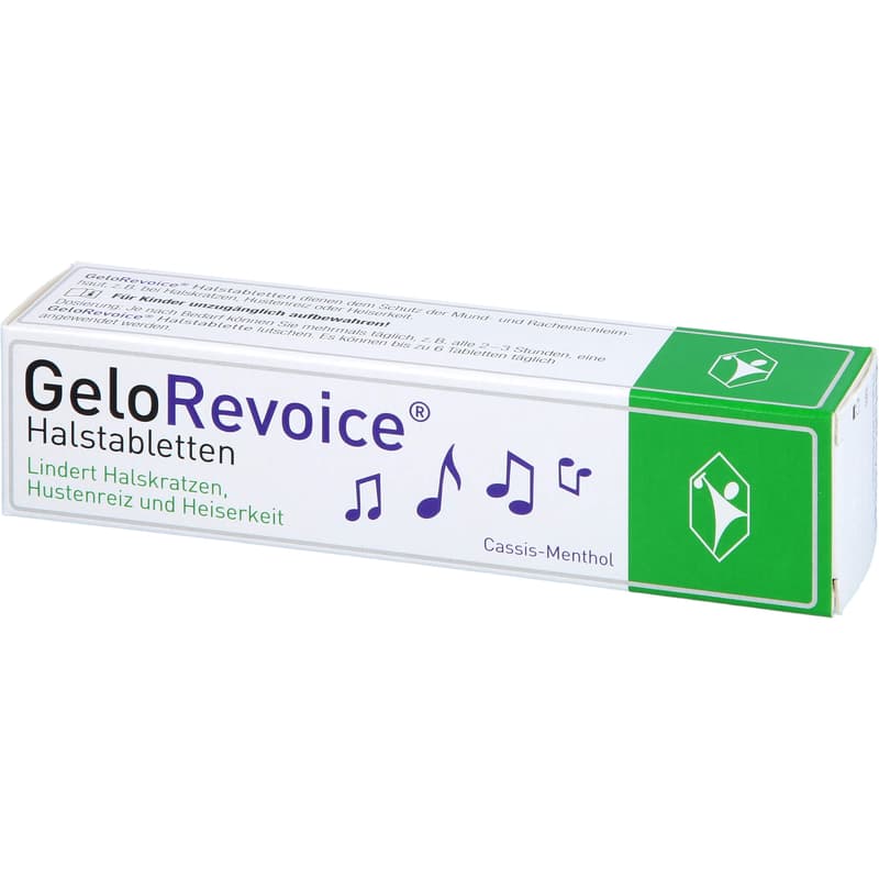 GELOREVOICE Throat lozenges Cassis-Menthol Lut.-Tab.