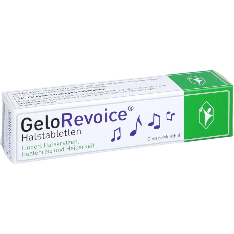 GELOREVOICE Throat lozenges Cassis-Menthol Lut.-Tab.