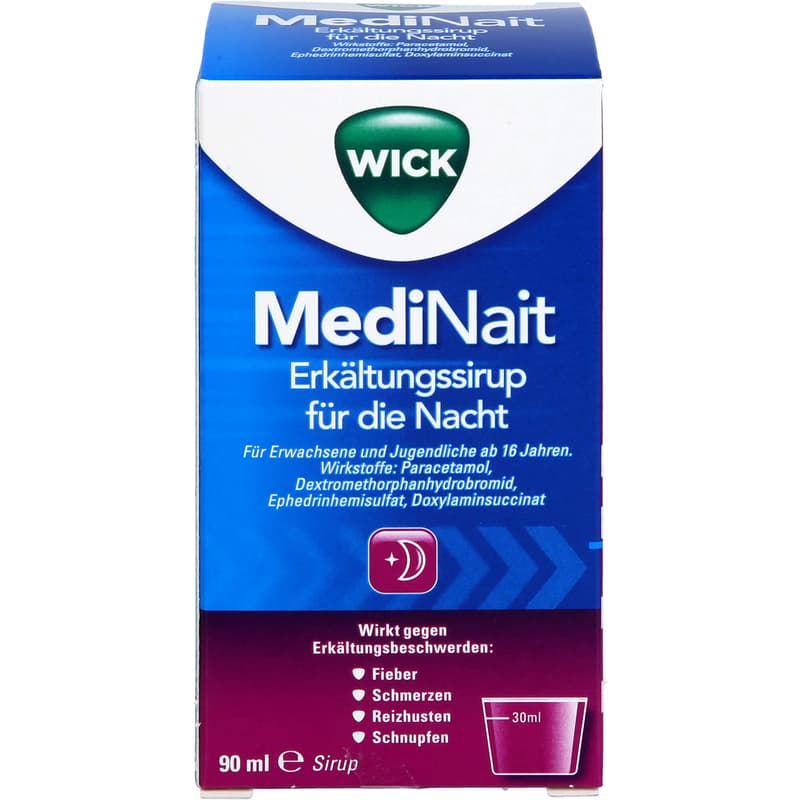 WICK MediNait cold syrup for the night