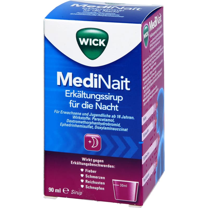 WICK MediNait cold syrup for the night