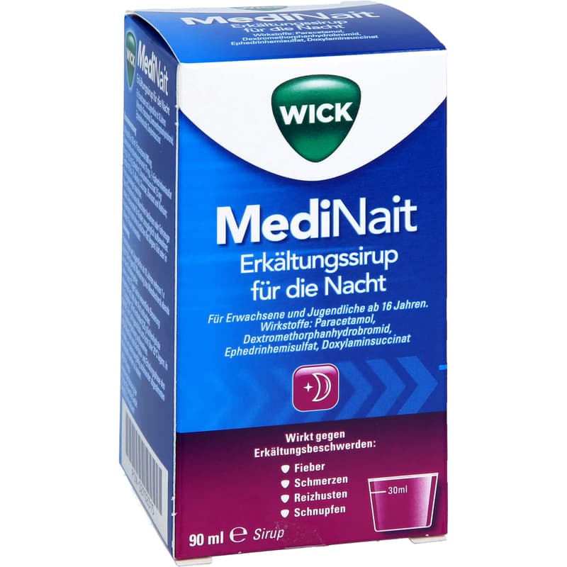 WICK MediNait cold syrup for the night