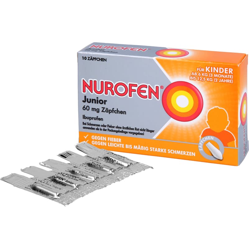 Nurofen Junior 60 mg suppositories