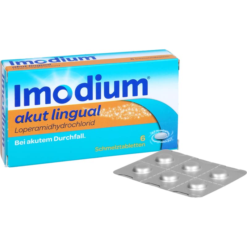 IMODIUM akut lingual Schmelztabletten