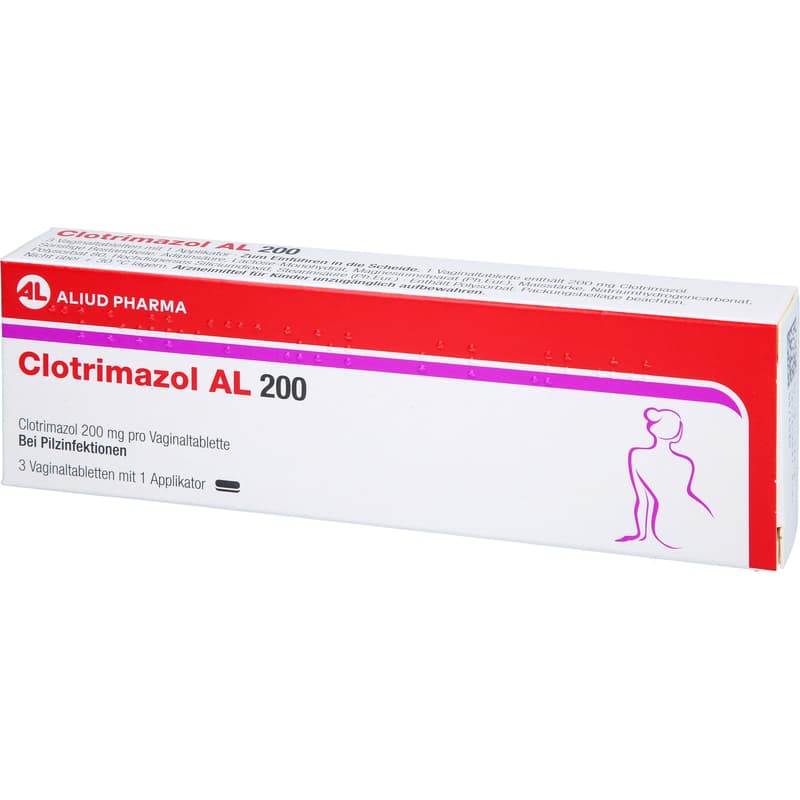 CLOTRIMAZOL AL 200 Vaginaltabletten
