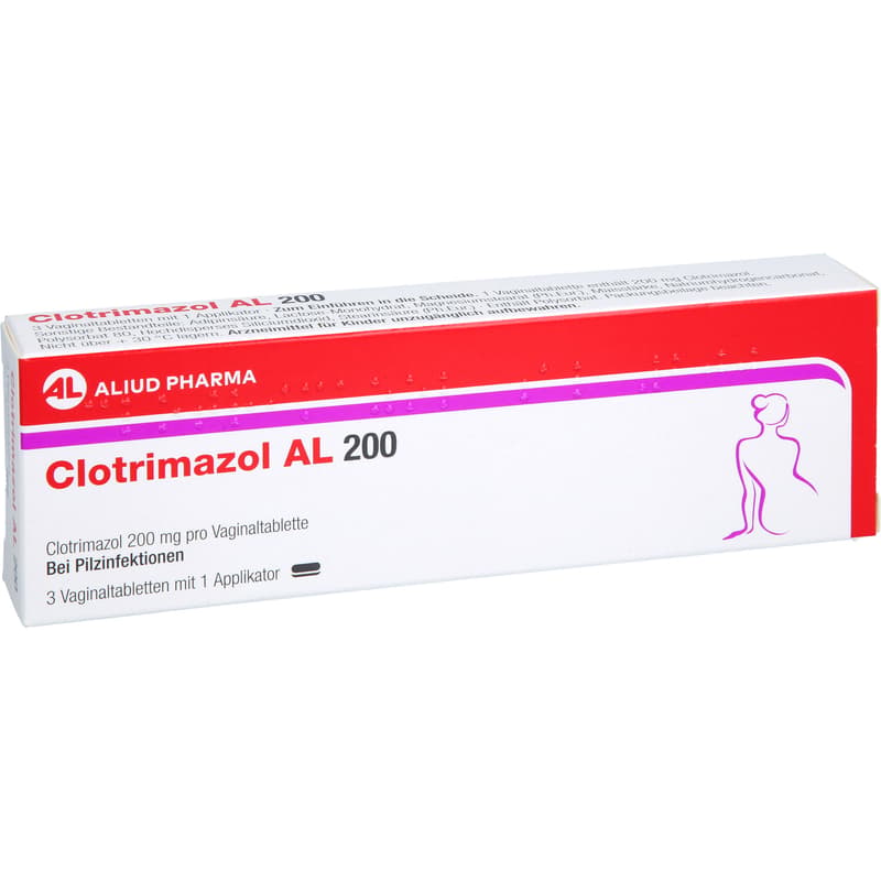 CLOTRIMAZOL AL 200 Vaginaltabletten