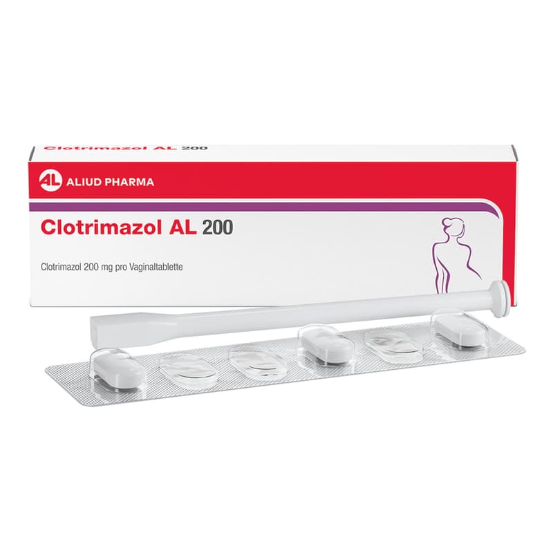 CLOTRIMAZOL AL 200 Vaginaltabletten