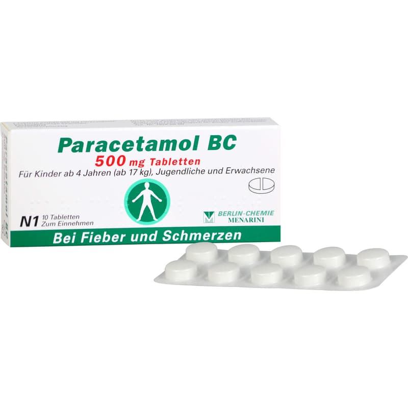PARACETAMOL BC 500 mg tablets
