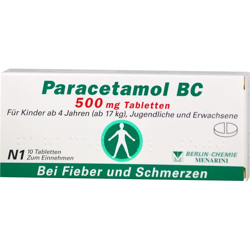 PARACETAMOL BC 500 mg tablets