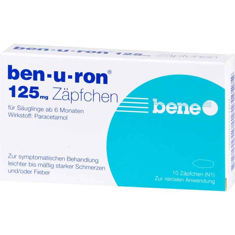 BEN-U-RON 125 mg suppositories