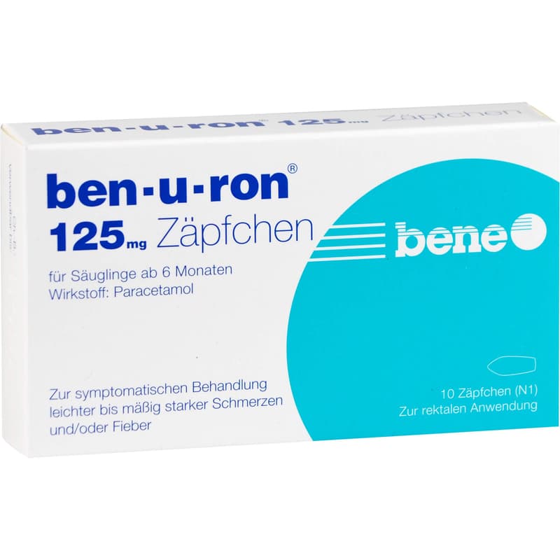 BEN-U-RON 125 mg suppositories