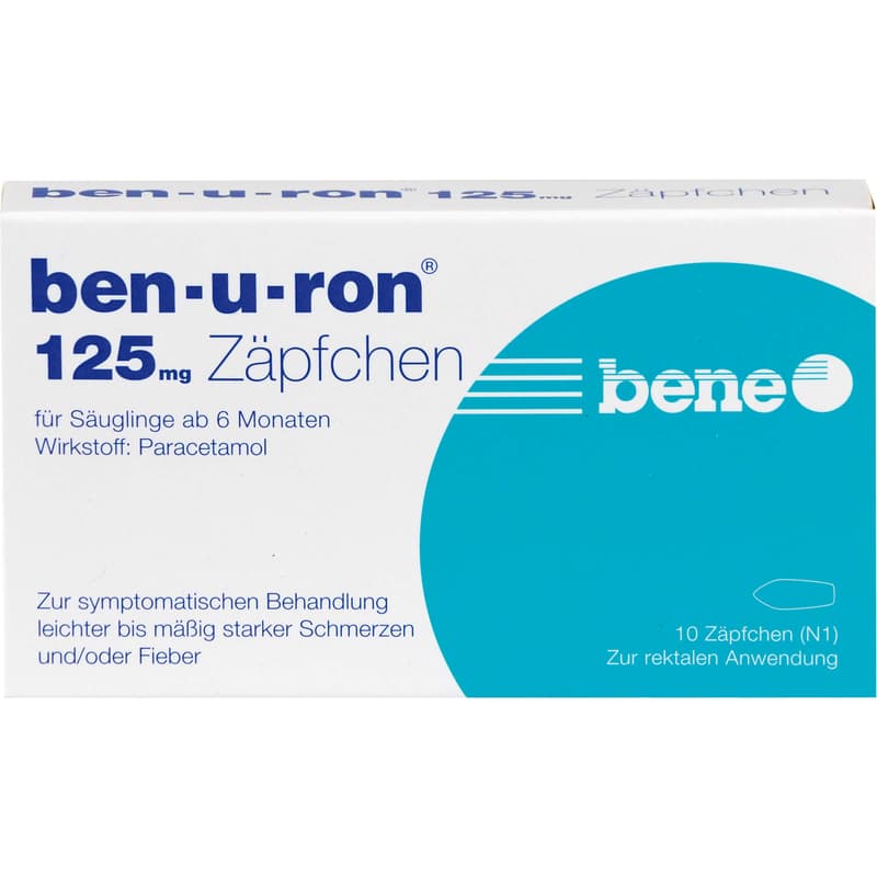 BEN-U-RON 125 mg suppositories