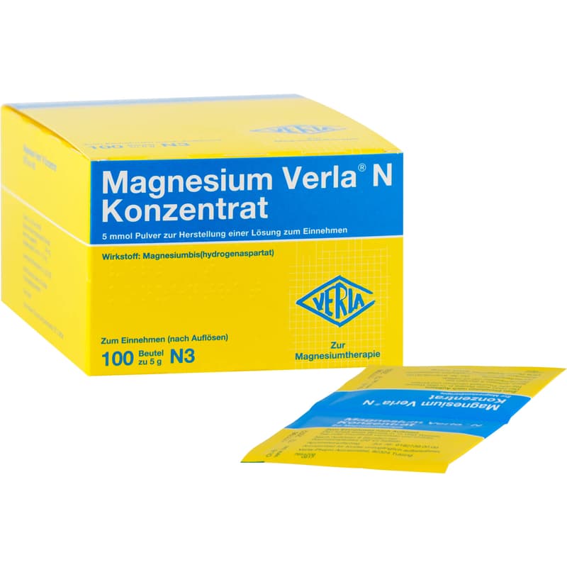 MAGNESIUM VERLA N Concentrate Powder for Healers.