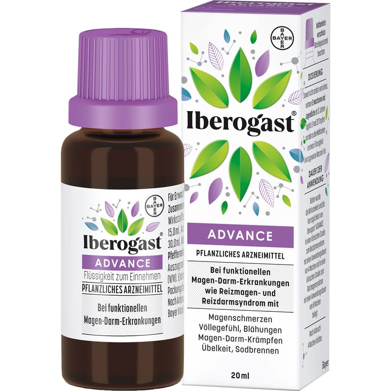 IBEROGAST ADVANCE Flüssigkeit zum Einnehmen