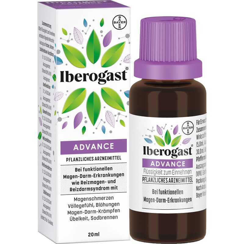 IBEROGAST ADVANCE Flüssigkeit zum Einnehmen