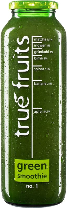 True fruits Smoothie triple green no. 1