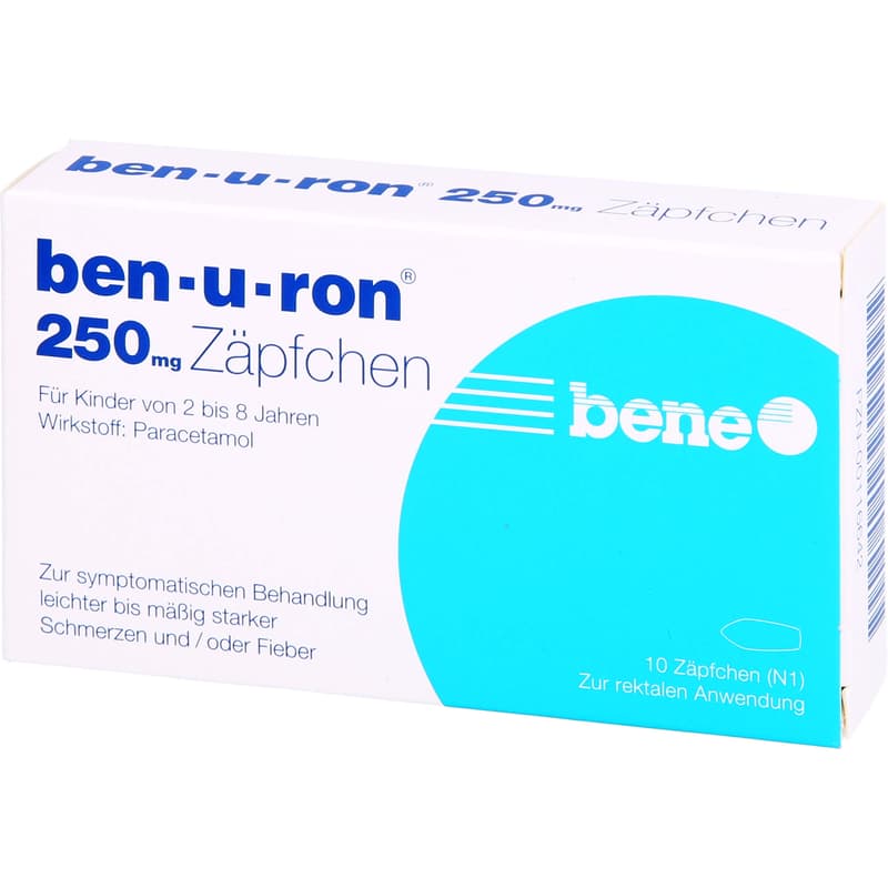 BEN-U-RON 250 mg suppositories