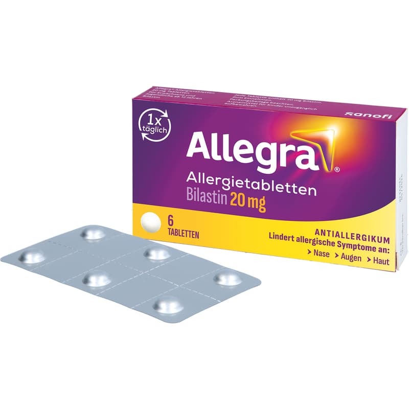 ALLEGRA Allergy Tablets 20 mg Tablets