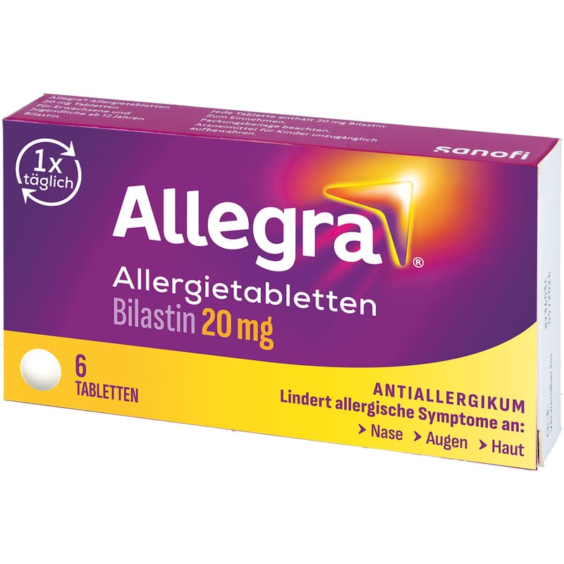 ALLEGRA Allergy Tablets 20 mg Tablets