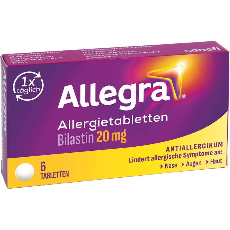 ALLEGRA Allergy Tablets 20 mg Tablets