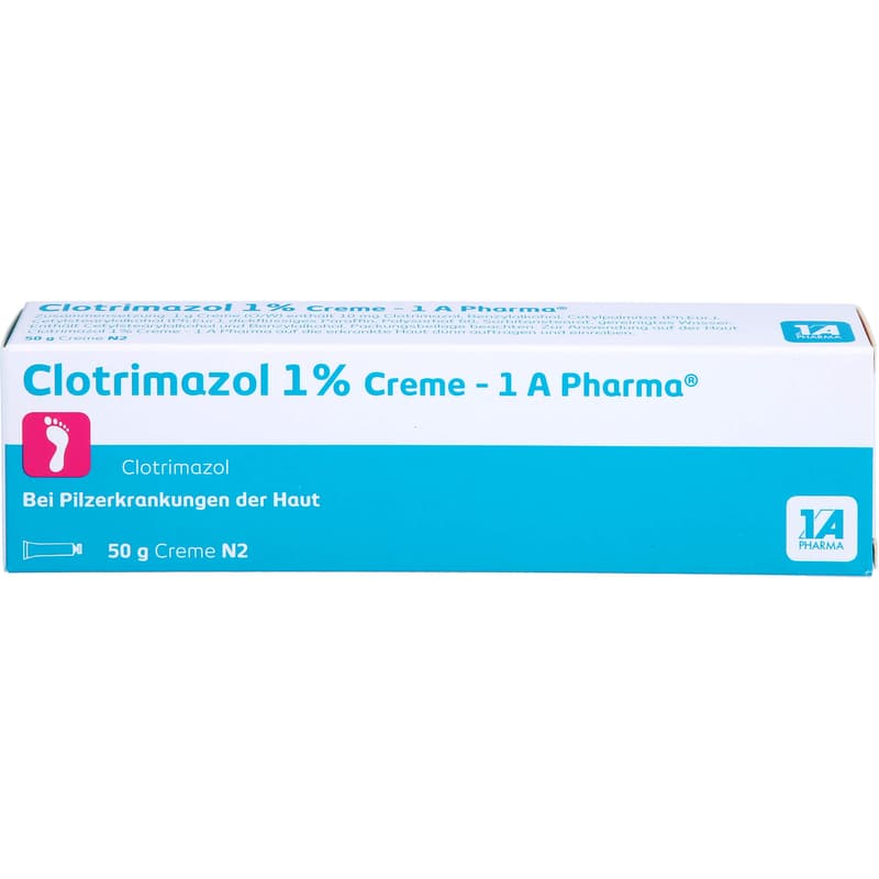 CLOTRIMAZOL 1% Creme-1A Pharma