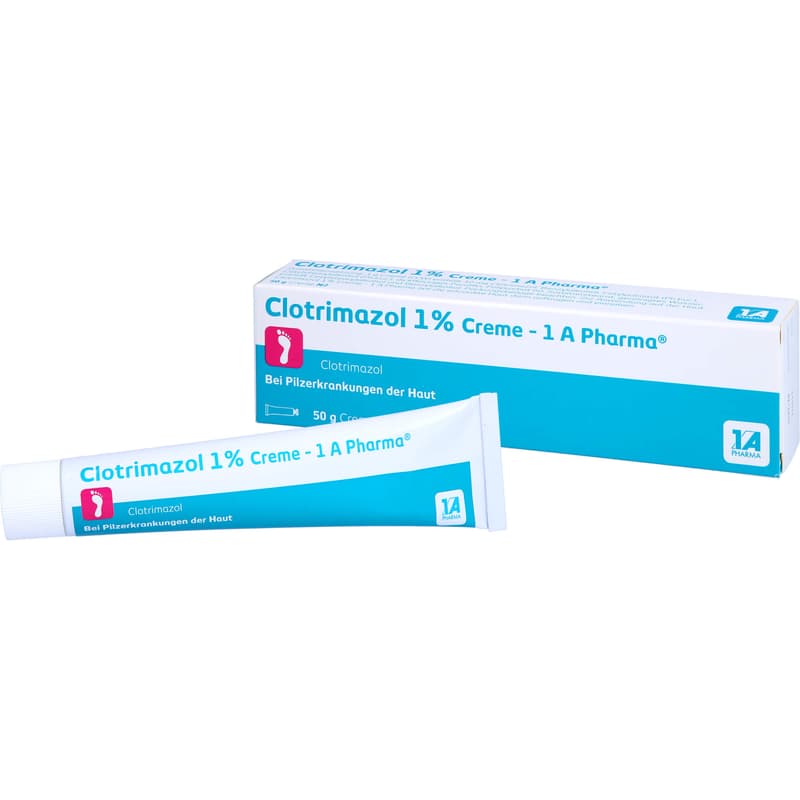 CLOTRIMAZOL 1% Creme-1A Pharma