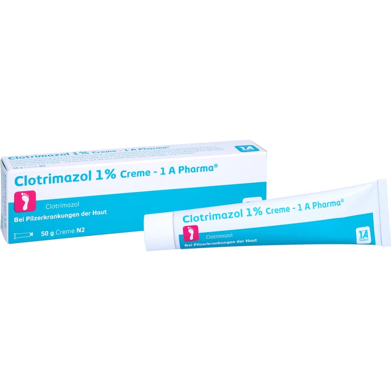 CLOTRIMAZOL 1% Creme-1A Pharma