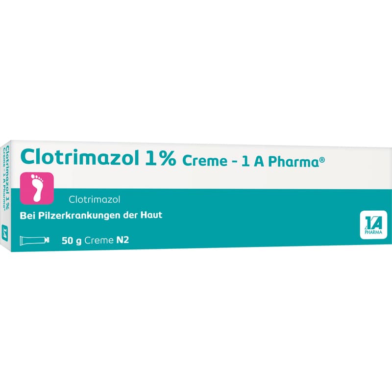 CLOTRIMAZOL 1% Creme-1A Pharma
