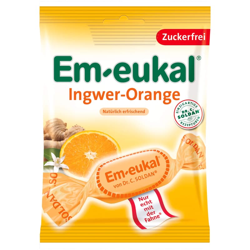 EM-EUKAL sweets ginger orange sugar-free