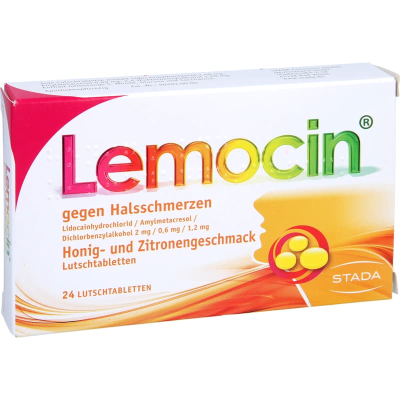 LEMOCIN gegen Halsschmerzen Honig-u.Zitroneng.Lut.