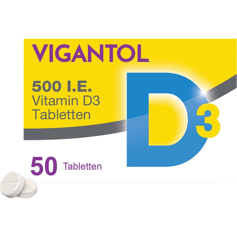 VIGANTOL 500 I.E. Vitamin D3 Tabletten