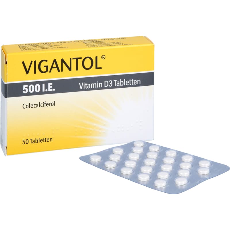 VIGANTOL 500 I.E. Vitamin D3 Tabletten