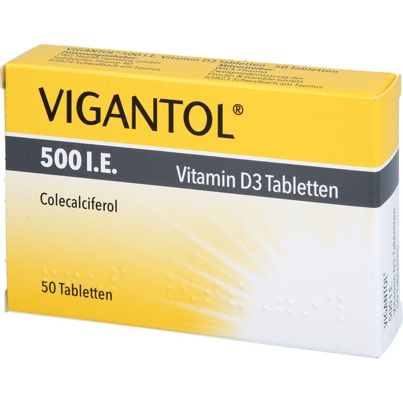 VIGANTOL 500 I.E. Vitamin D3 Tabletten